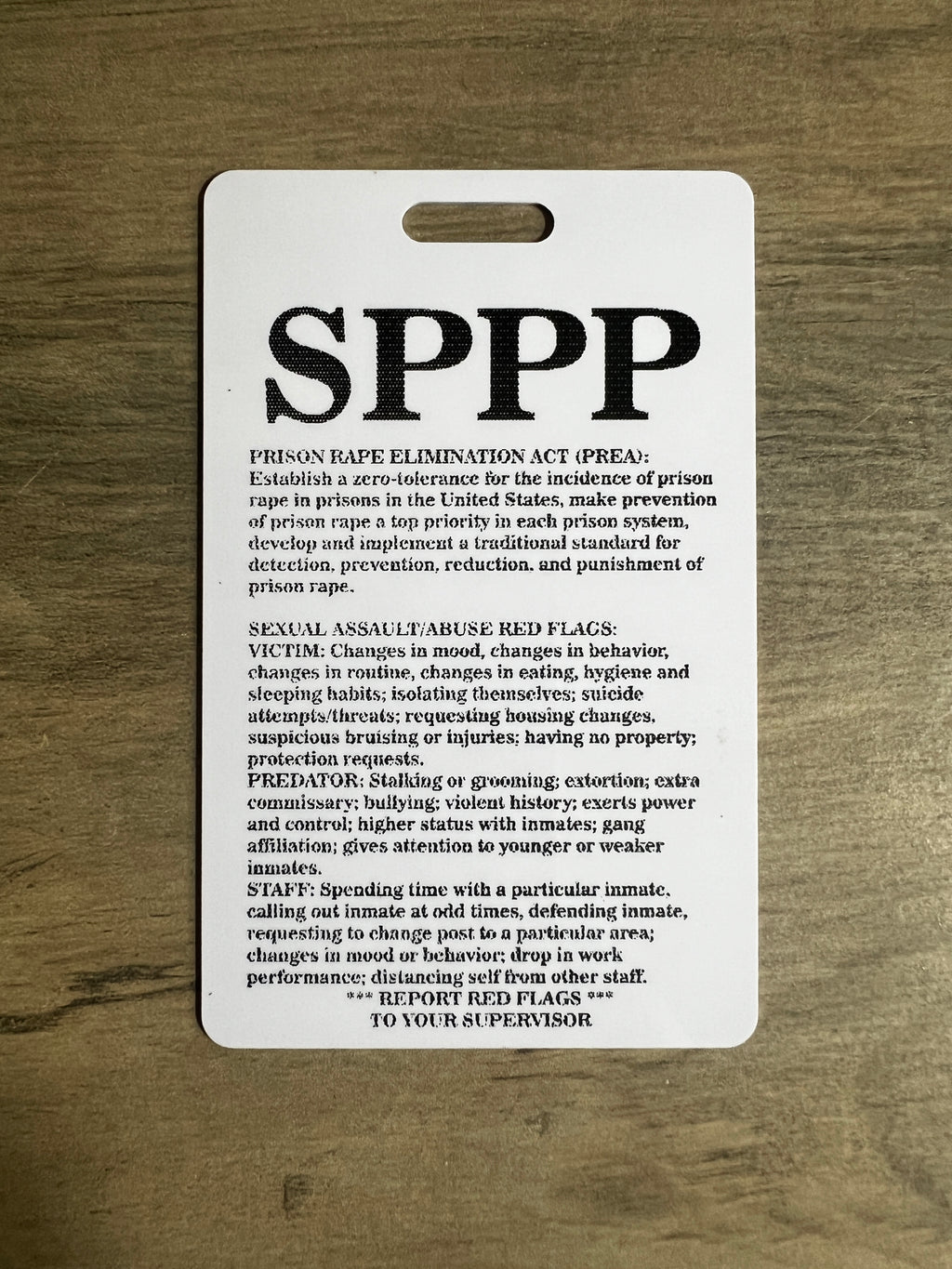 TDCJ Info Cards