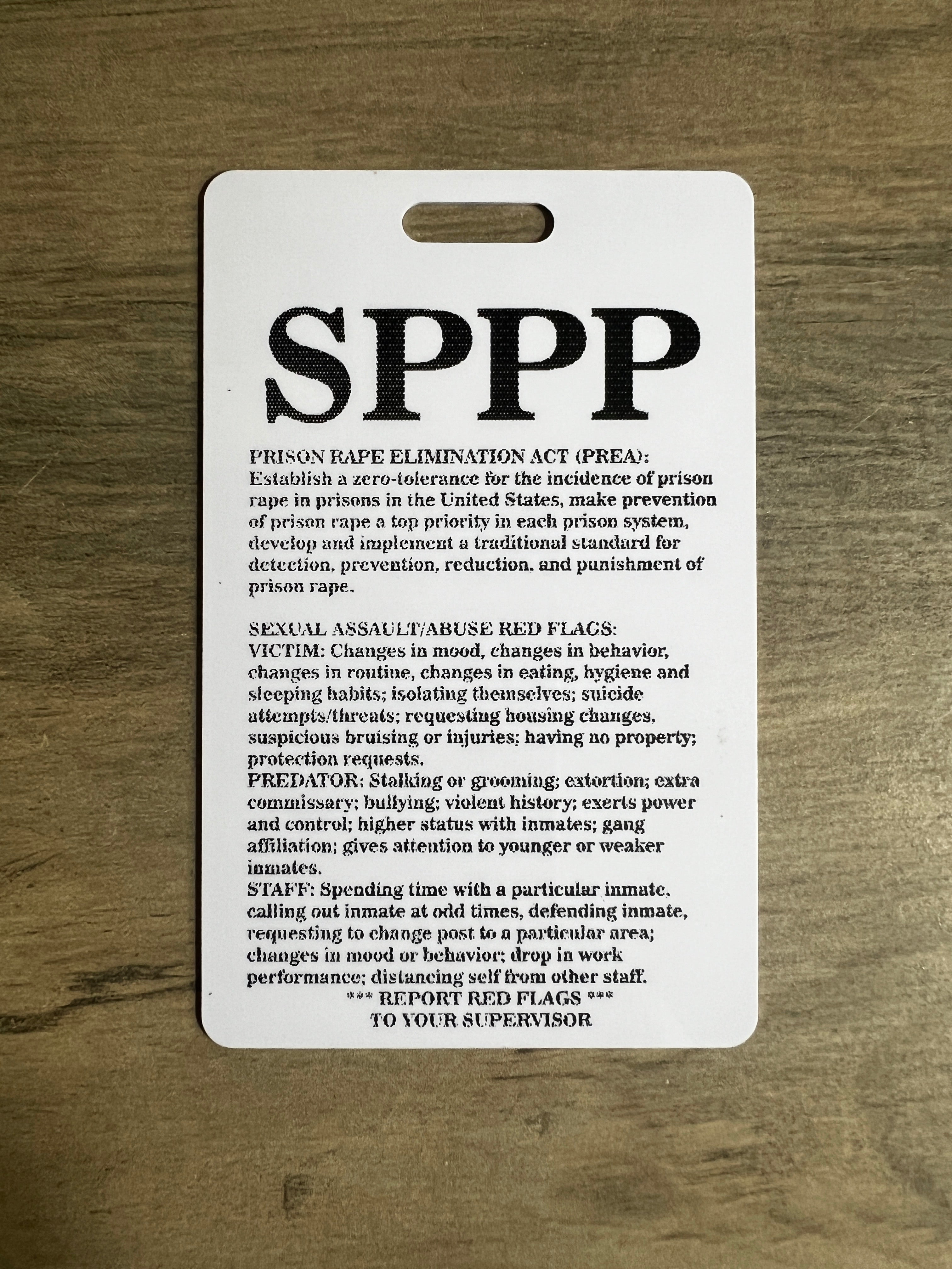TDCJ Info Cards