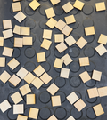 Wood .9 inch by 1 inch books
